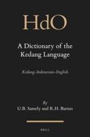 A Dictionary of the Kedang Language