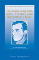 The European Human Rights Culture
