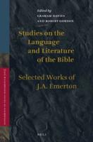 Studies on the Language and Literature of the Bible