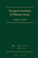 European Yearbook of Minority Issues, Volume 17 (2018)