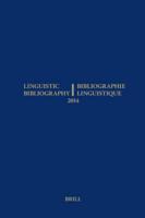 Linguistic Bibliography for the Year 2014