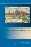 Acta Conventus Neo-Latini Monasteriensis