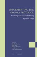 Implementing the Nagoya Protocol