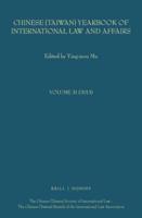 Chinese (Taiwan) Yearbook of International Law and Affairs. Volume 31, 2013