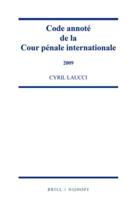 Code Annoté De La Cour Pénale Internationale, 2009