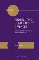 Prosecuting Human Rights Offences