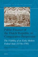 Public Finance of the Dutch Republic in Comparative Perspective