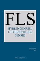 Hybrid Genres / L'Hybridité Des Genres