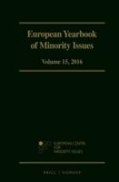 European Yearbook of Minority Issues, Volume 15 (2016)