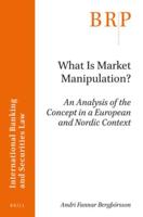 What Is Market Manipulation?