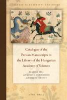 Catalogue of the Persian Manuscripts in the Library of the Hungarian Academy of Sciences