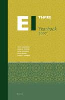 Encyclopaedia of Islam Three Yearbook 2007