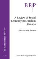 A Review of Social Economy Research in Canada