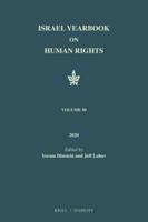 Israel Yearbook on Human Rights, Volume 50 (2020)