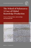 The School of Salamanca: A Case of Global Knowledge Production
