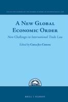 A New Global Economic Order