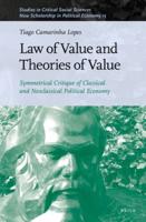 Law of Value and Theories of Value