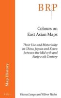 Colours on East Asian Maps
