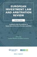 European Investment Law and Arbitration Review Volume 8 (2023)