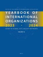 Yearbook of International Organizations 2023-2024. Volumes 1A & 1B
