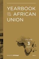 Yearbook on the African Union. Volume 3 (2022)