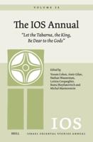 The IOS Annual Volume 24: "Let the Tabarna, the King, Be Dear to the Gods"