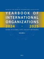 Yearbook of International Organizations 2024-2025, Volume 2