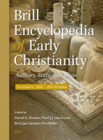Brill Encyclopedia of Early Christianity, Volume 6 (She - Zos)