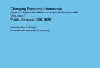 Changing Economy in Indonesia