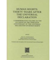 Human Rights : Thirty Years After the Universal Declaration
