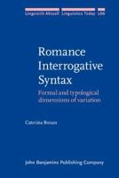 Romance Interrogative Syntax
