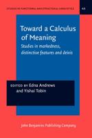 Toward a Calculus of Meaning