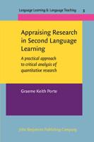 Appraising Research in Second Language Learning