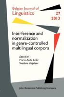 Interference and Normalization in Genre-Controlled Multilingual Corpora
