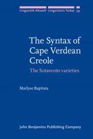 The Syntax of Cape Verdean Creole
