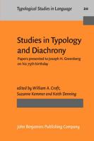 Studies in Typology and Diachrony