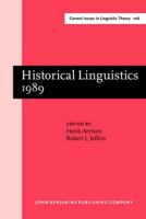 Historical Linguistics 1989