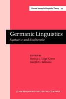 Germanic Linguistics