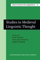 Studies in Medieval Linguistic Thought