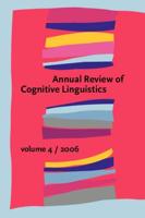 Annual Review of Cognitive Linguistics