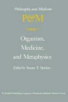 Organism, Medicine, and Metaphysics