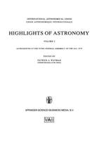 Highlights of Astronomy, Volume 5