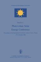 Third E.C. Photovoltaic Solar Energy Conference