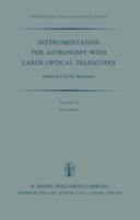 Instrumentation for Astronomy With Large Optical Telescopes