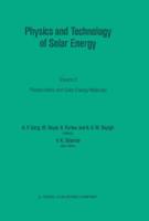 Physics and Technology of Solar Energy. Vol.2 Photovoltaics and Solar Energy Materials