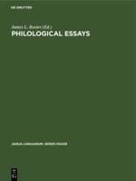 Philological Essays