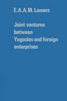 Joint ventures between Yugoslav and foreign enterprises