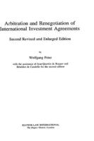 Arbitration and Renegotiation of International Investment Agreements