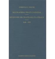 Multilateral Treaty Calendar