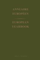 European Yearbook / Annuaire Européen, Volume 44 (1996)